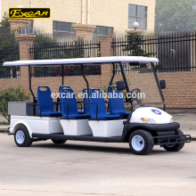 China 6-Sitzer elektrische Streifenwagen Elektroauto Mini Bus Cruiser mit Ladung